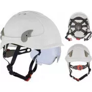 Kask ALPINWORKER WR wentylowany biały