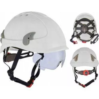 Kask ALPINWORKER WR wentylowany biały