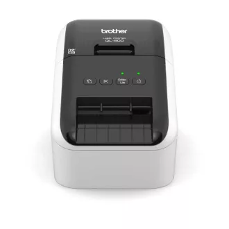 Drukarka etykiet BROTHER QL-800 - 62mm, druk termiczny, USB, Profi. Drukarka etykiet / po zakupie DK-22251 druk czerwony / - Rozpakowany