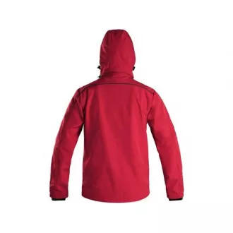 Kurtka CXS DURHAM, męska, czerwono - czarna, rozmiar 2XL