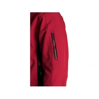 Kurtka CXS DURHAM, męska, czerwono - czarna, rozmiar 3XL