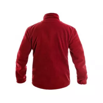 Męska bluza polarowa OTAWA, czerwona, rozmiar 3XL