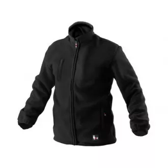 Męska bluza polarowa OTAWA, czarna, rozmiar 2XL