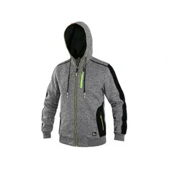 INDIANA kurtka męska, szaro - czarno - żółta, rozmiar 2XL