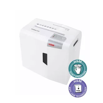 Niszczarka HSM ShredStar X5 White (rozmiar cięcia 4, 5x30mm, DIN P-4 (3)) Niszczarka HSM ShredStar X5 White (rozmiar cięcia 4, 5x30mm, DIN P-4 (3))