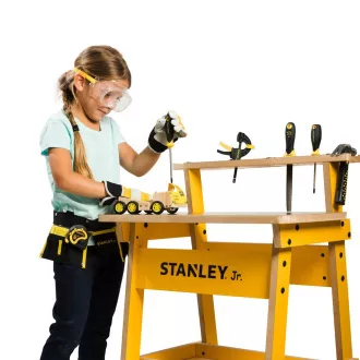 Stanley Jr. OK006-SY Zestaw konstrukcyjny, ciężarówka, drewno