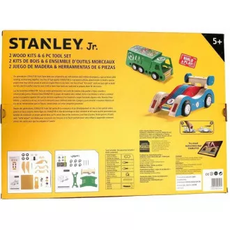 Stanley Jr. U003-K02-T06-SY Zestaw 2 samochodów i 5 narzędzi
