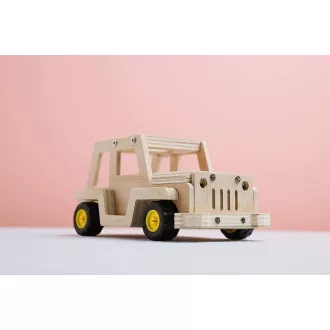 Stanley Jr. K088BUD-SY Zestaw konstrukcyjny, samochód terenowy, drewno