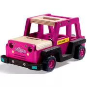 Stanley Jr. K088BUD-SY Zestaw konstrukcyjny, samochód terenowy, drewno