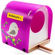 Stanley Jr. OK021BUD-SY Zestaw konstrukcyjny, domek dla ptaków, drewno