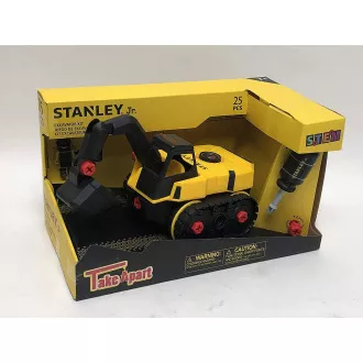 Stanley Jr. TT007-SY Zestaw budowlany, koparka gąsienicowa