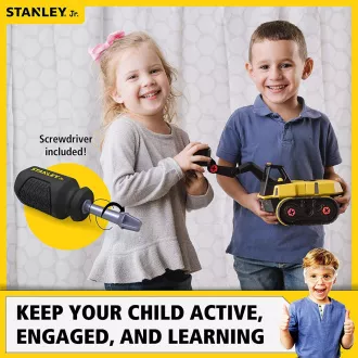 Stanley Jr. TT010-SY Zestaw budowlany, koparka do wyburzeń