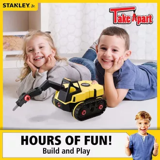 Stanley Jr. TT010-SY Zestaw budowlany, koparka do wyburzeń