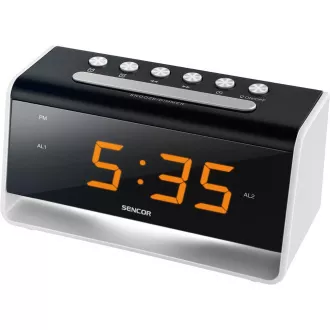 SDC 4400 W ZEGAR Z ALARMEM LED SENCOR SDC 4400 W ZEGAR Z ALARMEM LED SENCOR