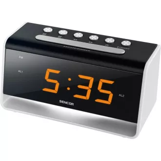 SDC 4400 W ZEGAR Z ALARMEM LED SENCOR SDC 4400 W ZEGAR Z ALARMEM LED SENCOR