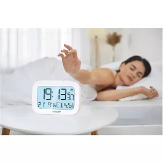 ZEGAR SDC 2200 Z ALARMEM SENCOR