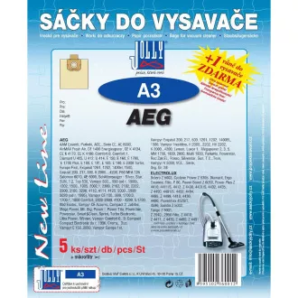 ORAZ 3 WORKI DO ODKURZACZA JOLLY ORAZ 3 WORKI DO ODKURZACZA JOLLY