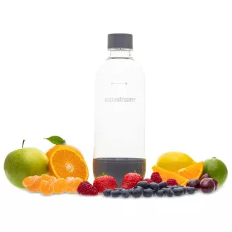 Butelka 1l SZARY / Dwupak SODASTREAM Butelka 1l SZARY / Dwupak SODASTREAM