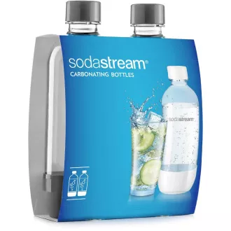 Butelka 1l SZARY / Dwupak SODASTREAM Butelka 1l SZARY / Dwupak SODASTREAM