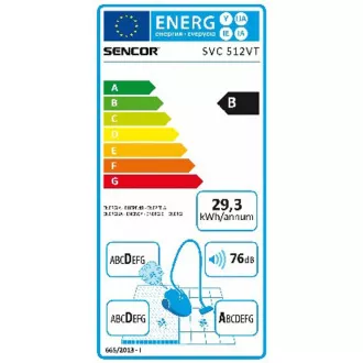 Odkurzacz bezworkowy SVC 512VT-EUE2 SENCOR