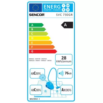 Odkurzacz bezworkowy SVC 730GR-EUE2 SENCOR