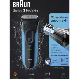 SERIES 3 3010S WD SHAVER BRAUN SERIES 3 3010S WD SHAVER BRAUN