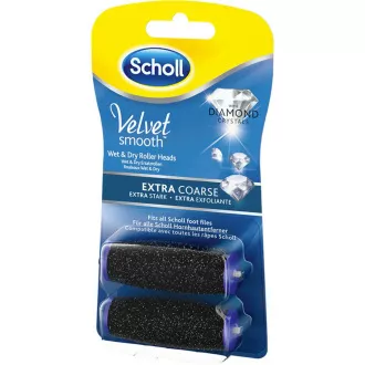VELVET SMOOTH EXTRA COARSE 2szt SCHOLL VELVET SMOOTH EXTRA COARSE 2szt SCHOLL