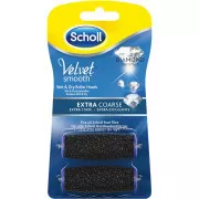 VELVET SMOOTH EXTRA COARSE 2szt SCHOLL