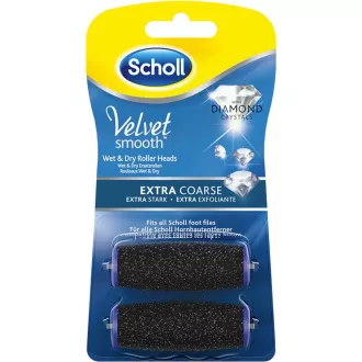VELVET SMOOTH EXTRA COARSE 2szt SCHOLL VELVET SMOOTH EXTRA COARSE 2szt SCHOLL