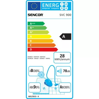 Odkurzacz SVC 900-EUE3 2 w 1 SENCOR Odkurzacz SVC 900-EUE3 2 w 1 SENCOR