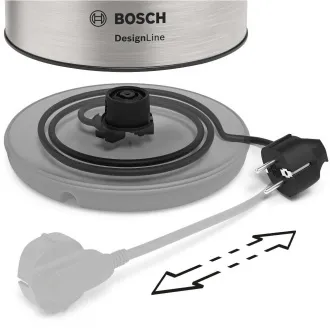 TWK3P420 BOSCH CZAJNIK ZE STALI NIERDZEWNEJ - Rozpakowany