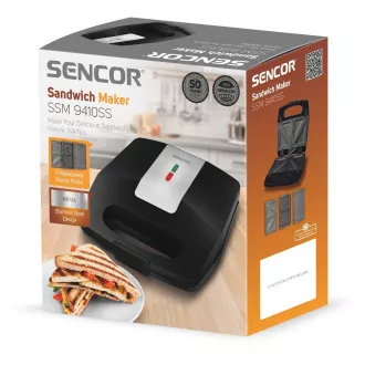 Opiekacz do kanapek SSM 9410SS SENCOR