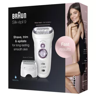 SILK-EPIL 9-710 FIOLETOWY DEPILATOR BRAUN SILK-EPIL 9-710 FIOLETOWY DEPILATOR BRAUN