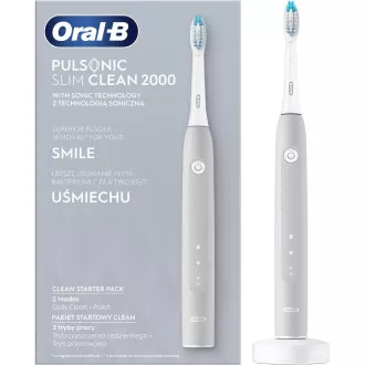 PULSONIC SLIM 2000 PĘDZEL SZARY ORAL-B PULSONIC SLIM 2000 PĘDZEL SZARY ORAL-B