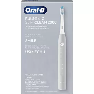 PULSONIC SLIM 2000 PĘDZEL SZARY ORAL-B PULSONIC SLIM 2000 PĘDZEL SZARY ORAL-B