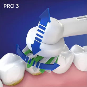 PRO 3 3000 PĘDZEL KRZYŻOWY ORAL-B