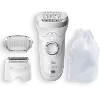 SILK-ÉPIL 9-705 SILVER DEPILATOR BRAUN SILK-ÉPIL 9-705 SILVER DEPILATOR BRAUN