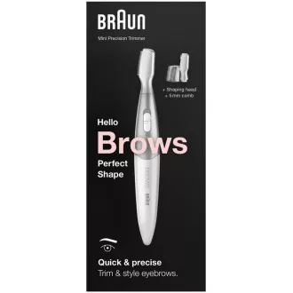 FG1106 BIAŁY TRYMER DO BRWI BRAUN FG1106 BIAŁY TRYMER DO BRWI BRAUN