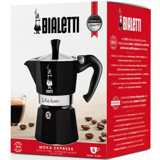 EKSPRESOWA CZARNA 6P. CZAJNICZEK MOKA BIALETTI