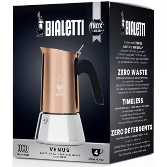 VENUS 6 PORCJI CZAJNICZEK MIEDZIANY BIALETTI