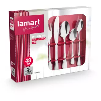 LT5006 ZESTAW SZTUĆCÓW 48 SZT CARMEN XL LAMART