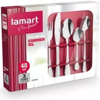 LT5006 ZESTAW SZTUĆCÓW 48 SZT CARMEN XL LAMART
