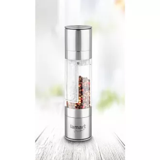 LT7014 SZLIFIERKA 2X100ML RURY ZE STALI NIERDZEWNEJ LAMART