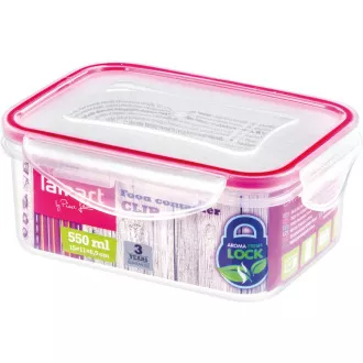 LT6007 PUDEŁKO PROSTOKĄTNE 550ML KLIP LAMART