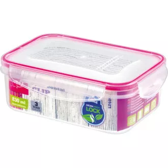 LT6008 PUDEŁKO PROSTOKĄTNE 830ML KLIP LAMART