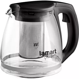 LT7025 CZAJNIK 1.1L CZARNY VERRE LAMART