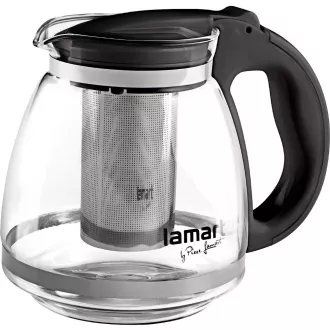 LT7027 CZAJNIK 1,5L CZARNY VERRE LAMART LT7027 CZAJNIK 1,5L CZARNY VERRE LAMART