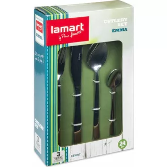 LT5007 ZESTAW SZTUĆCÓW 24 SZT EMMA LAMART LT5007 ZESTAW SZTUĆCÓW 24 SZT EMMA LAMART