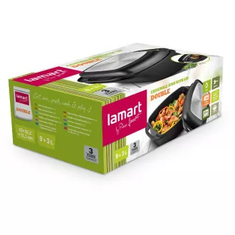 LT1105 PIEKARNIK 9L + 3L PODWÓJNY LAMART