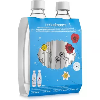 Butelka BEZPIECZNIK 2 x 1l Kwiaty na zimę SODA